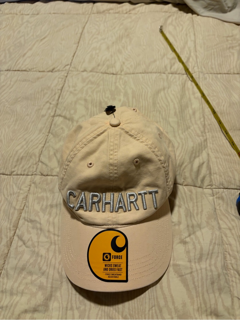 Carhartt women’s apricot Beige Logo Baseball Hat